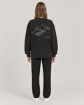 unsent. long sleeve — off black